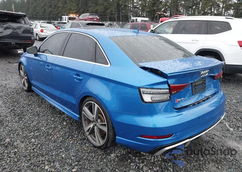 2017 Audi Rs 3 2.5T z USA, uszkodzony, nr VIN WUABWGFF2H1900516